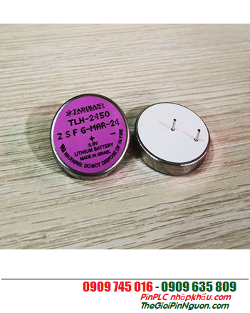 Tadiran TLH-2450; Pin nuôi nguồn Tadiran TLH-2450 lithium 3.6V 400mAh chính hãng Made in Israel